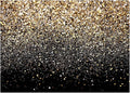 WOLADA Black and Gold Backdrop Golden Glitter Backdrop for Photography Wedding Birthday Baby Shower Party Photo Studio 7x5FT 11176