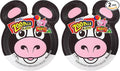 Hefty Zoo Pals Party Edition Paper Plates for Kids, Assorted Animal Designs, 7.75 Inches with Two Dipping Compartments, 20 Count (Pack of 2)