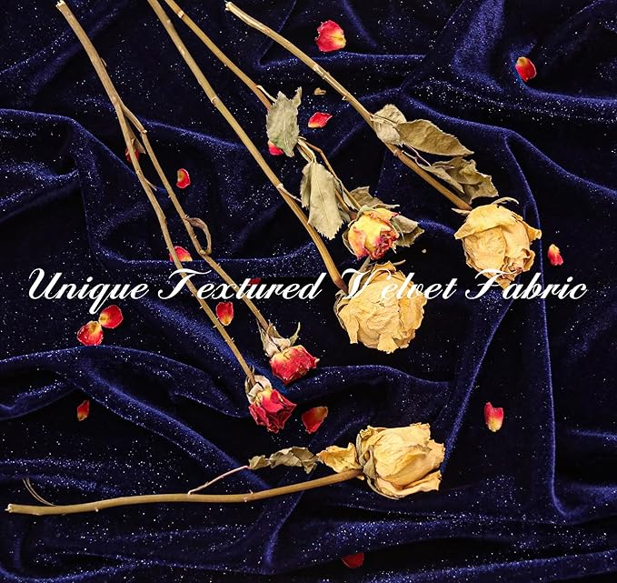 Velvet Table Runner 20 x 120 Inches 10ft Luxurious Thick Soft Velvet Christmas Thanksgiving Wedding Reception Table Runner for Party Reception Decorations(Navy Blue, 1 Pack)