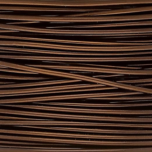 The Beadsmith Wire Elements Craft Wire – Tarnish Resistant, Soft Temper, Round, Smoke Quartz Color – 0.41mm, 26 Gauge, 30 Yard Spool – Jewelry Making, Wire Wrapping, Floral, & Other DIY Crafts