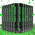 Party Poppers Confetti Cannon 12 Pack Green Poppers 12 Inch Party Shooters Mylar Confetti Green Foil Confetti Cannons Bulk for Wedding Birthday Graduation Baby Shower Christmas New Year