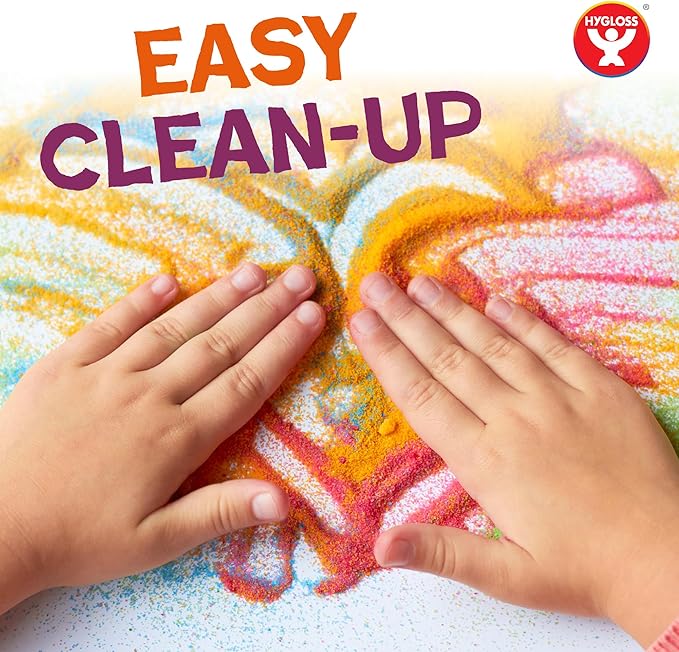 Hygloss Colored Sand for Crafts – 3 lb Bottle, Light Blue – Vibrant Colorful Fine Sensory Play Sand Art Kits for Kids – Classroom Activities for Children 3 4 5 6 7 8 9 10 11 12 – Safe for Ages 3+