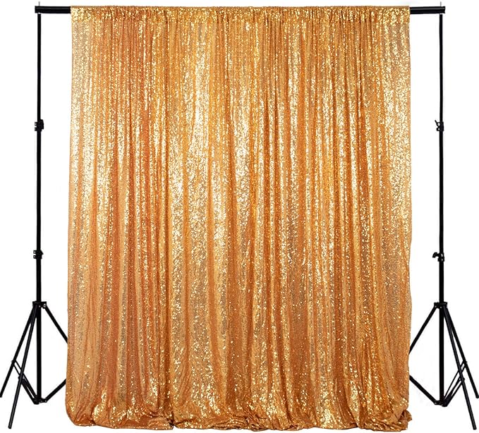 ShinyBeauty Photobooth Background-4FTx7FT-Gold-Sequin backdrops Sequin Fabric Wedding Backdrop Shimmer Backdrop Gold Sequin Backdrop Curtain Photography Backdrop