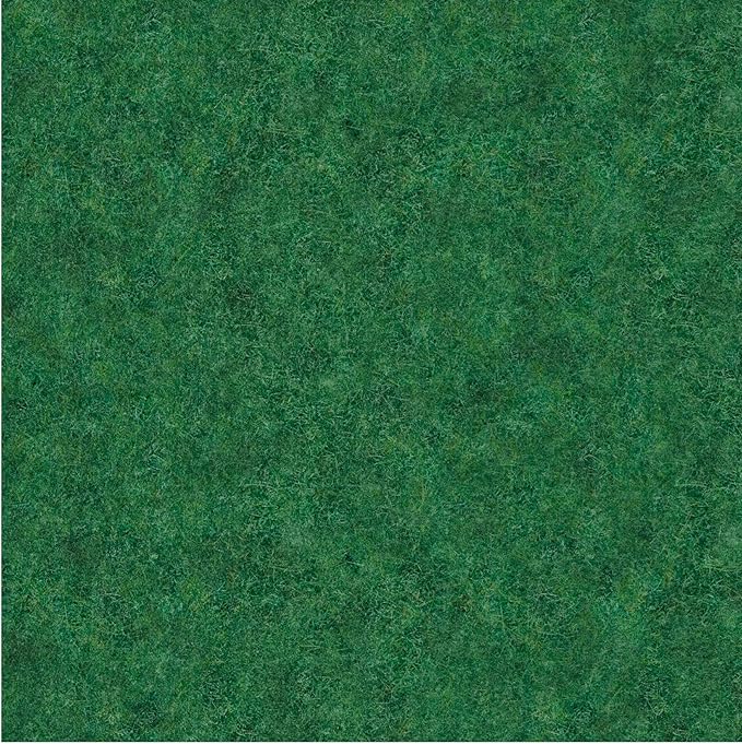 Ottomanson 2'7" x 19' Hallway Runner with Scraper Pile - Extra Durable Non-Slip Rug Mat for Indoor & Outdoor Use - Ideal for Kitchen, Entryway & Garage - High-Traffic Carpet, Green