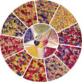 40+ Cups 9.3oz Real Biodegradable Flower Petal Wedding Confetti, 5 QT 5 Kinds Colorful Mixed Petal Confetti with Dried Rose Petal & Jasmine Buds, DIY Wedding Decor for Flower Girl Bridal