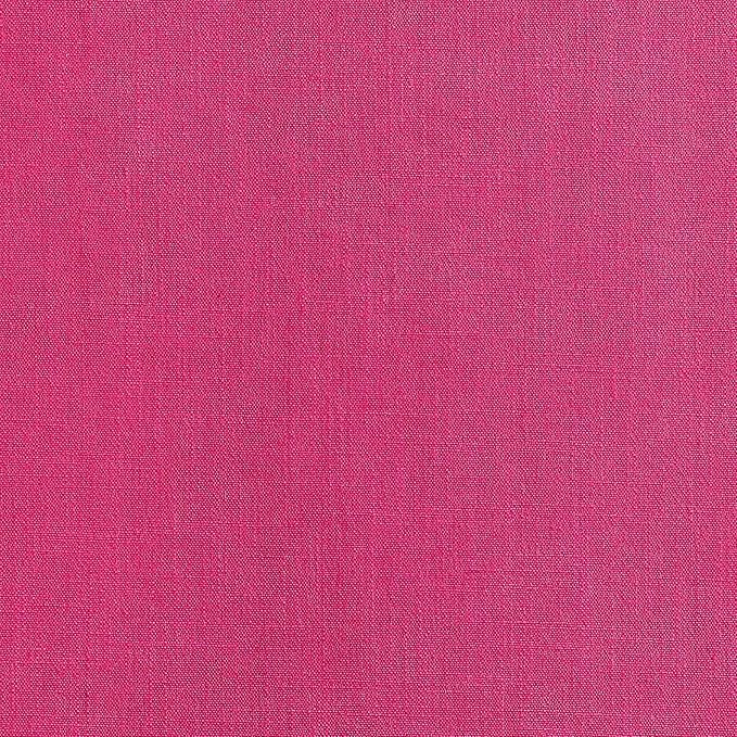 ZeeMart Linen Textured Border Table Runner, 14 x 90 Inch Hot Pink, Farmhouse Style Pink Table Runners 90 Inches Long, Easy Care Everyday Polyester Table Runner