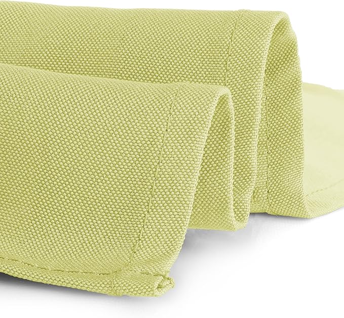 Gee Di Moda Rectangle Tablecloth - 70 x 120 Inch Yellow Table Cloth for 6 or 8 Foot Rectangle Table - Heavy Duty Washable Fabric - for Buffet Table, Holiday Party, Dinner, Wedding & Baby Shower
