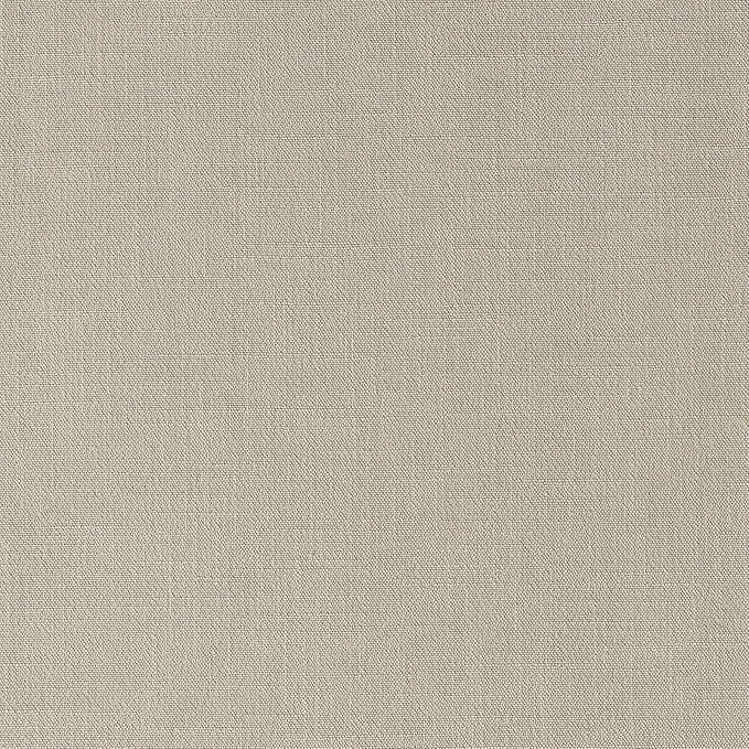 ZeeMart Linen Textured Border Table Runner, 14 x 48 Inch Natural, Farmhouse Style Neutral Table Runners 48 Inches Long, Easy Care Everyday Polyester Table Runner