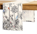 Maison d' Hermine Table Runner 100% Cotton Single Layer Table Runners 48 inches Long for Thanksgiving Christmas Decorations Home Kitchen Dining Party Wedding (Amazonia, 14.5" x 48")