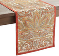 Maison d' Hermine Table Runner 100% Cotton Single Layer Table Runners 60 inches Long for Thanksgiving Christmas Decorations Home Kitchen Dining Party Wedding (Kashmir Paisley, 14.5" x 60")