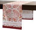 Maison d' Hermine Table Runner 100% Cotton Single Layer Table Runners 36 inches Long for Thanksgiving Christmas Decorations Home Kitchen Dining Party Wedding (Orient, 14.5" x 36")