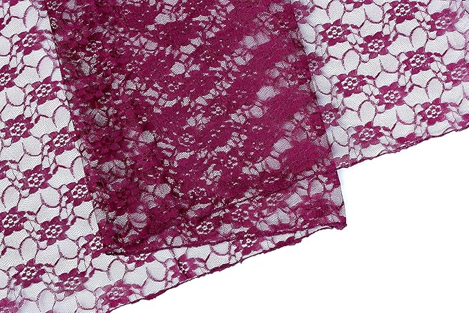 MDS Pack of 12 Wedding 12 x 108 inches Satin Table Runner for Wedding, Decorations for Birthday Parties, Banquets, Graduations, Engagements, Runners fit Rectangle, Round Table- Eggplant