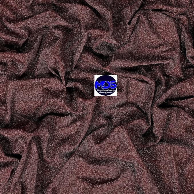 MDS Halloween Chiffon Draping Fabric - 1 Panel, 30" Wide x 50ft Long - Sheer Spooky Arbor & Canopy Drapery for Haunted House Backdrops, Party Ceilings, DIY Costumes & Themed Events - Burgundy